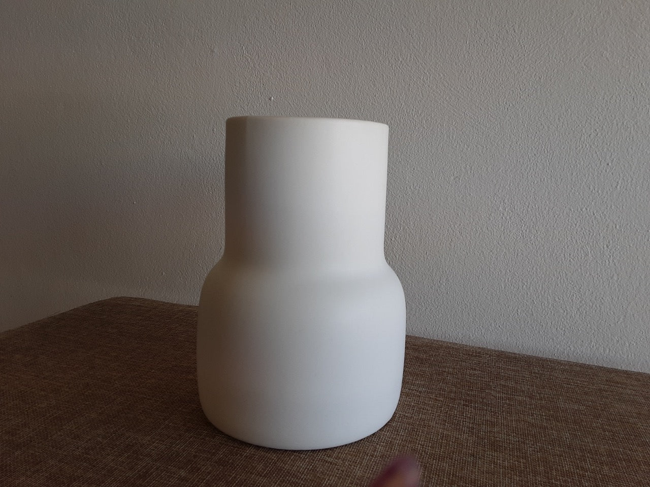 22cm White Freya Ceramic Vase