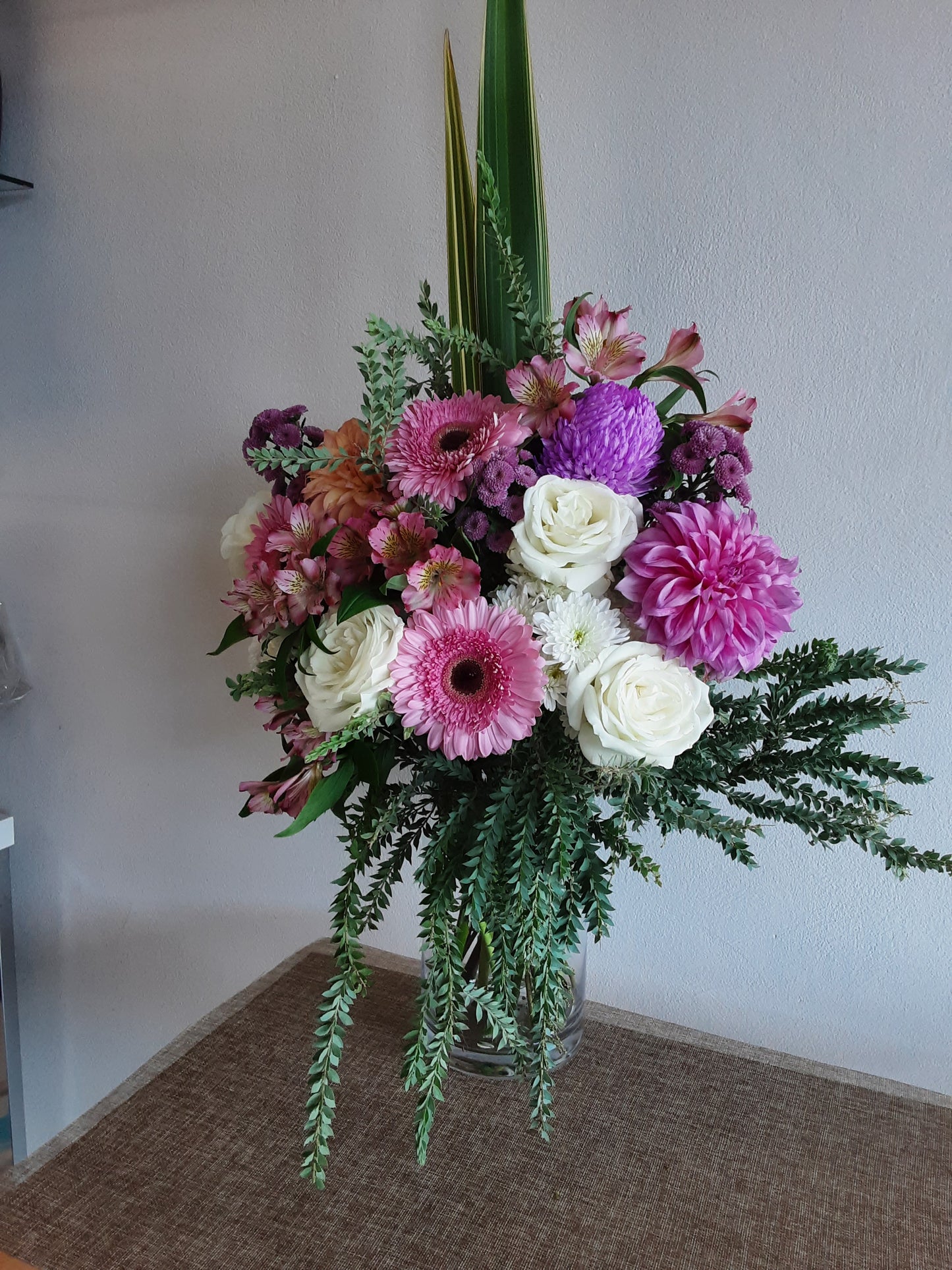 Glass Vased Arrangment