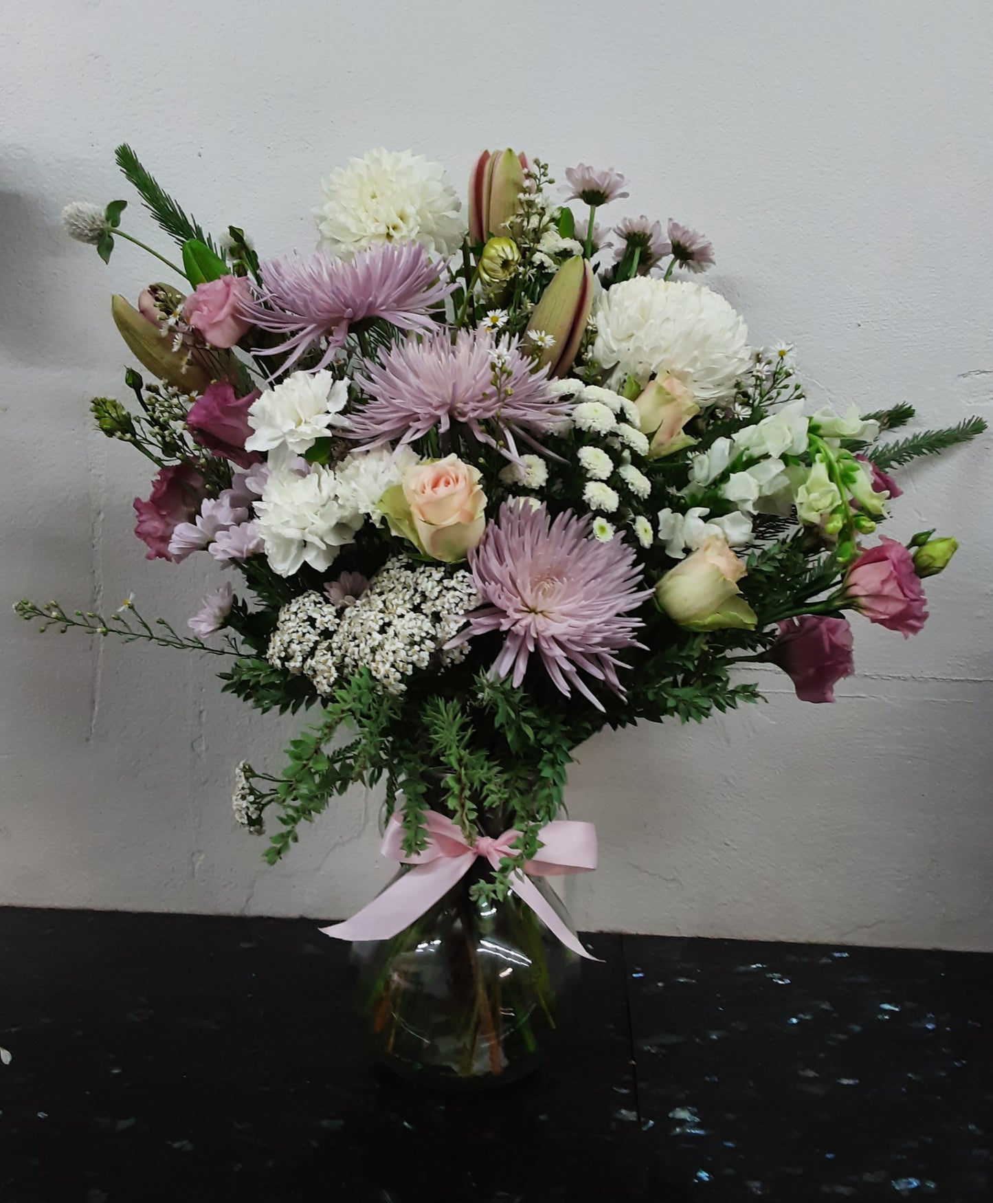 Glass Vased Arrangment