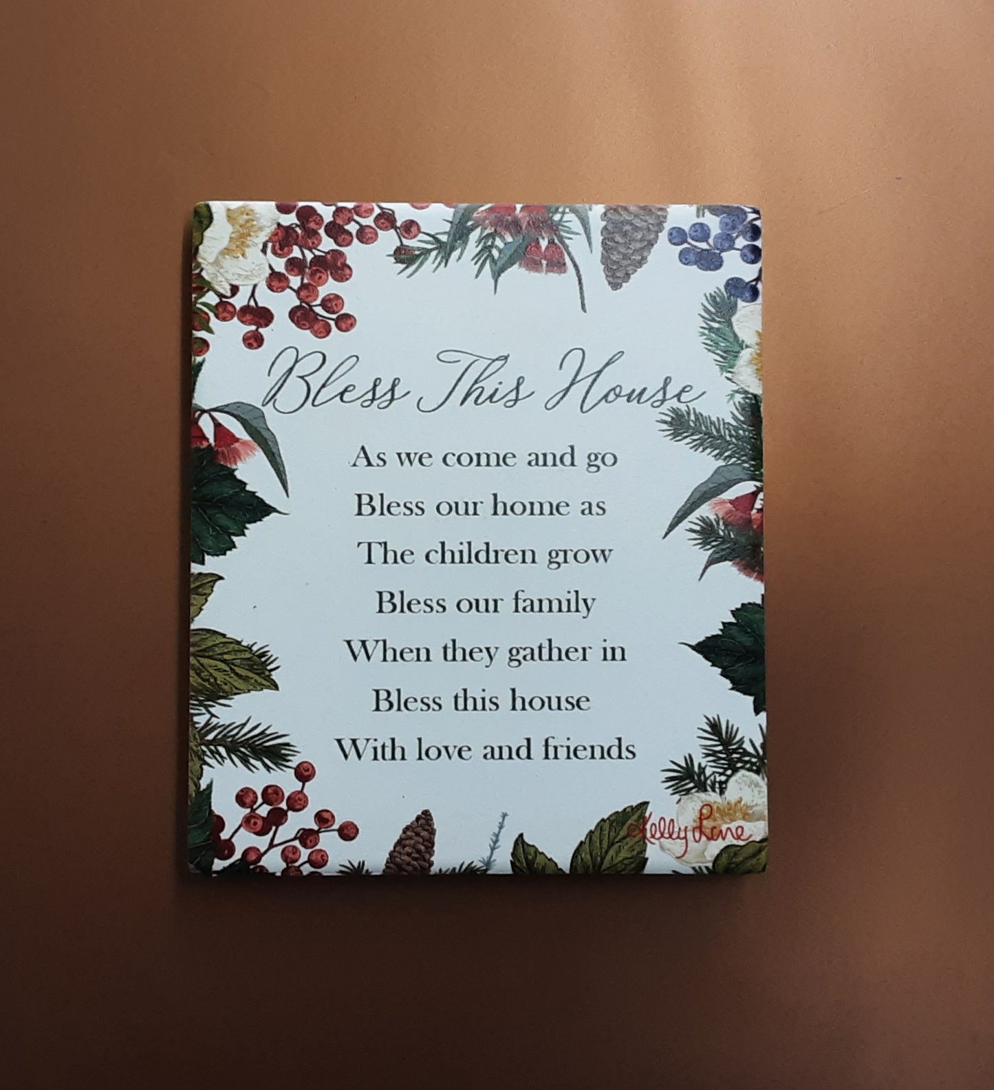 Kelly Lane Ceramic Sentiment Plaque